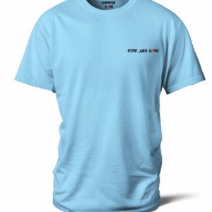 Stop and Love (Light Blue)