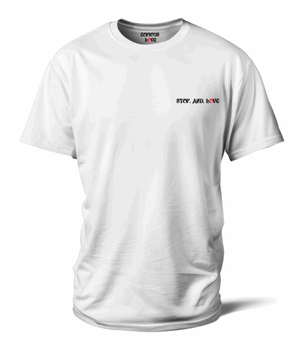 Stop and Love (White)